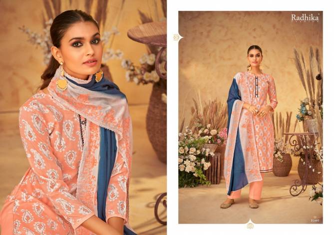 Azara Blossom 10 Cotton Printed Casual Daily Wear Designer Dress Material Collection